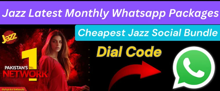 Jazz Whatsapp Package Monthly 2024