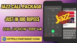 Jazz Monthly Call Package In 100 Rupees