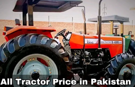 Latest Tractors Price in Pakistan 2024